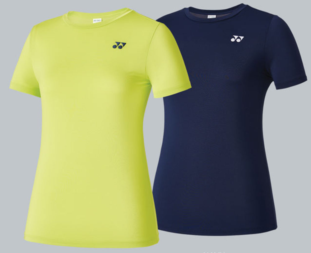 a pair of women's tennis shirts in different colors